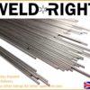 Stainless Steel ER316L SS Tig Filler Welding Rods - 1.0mm